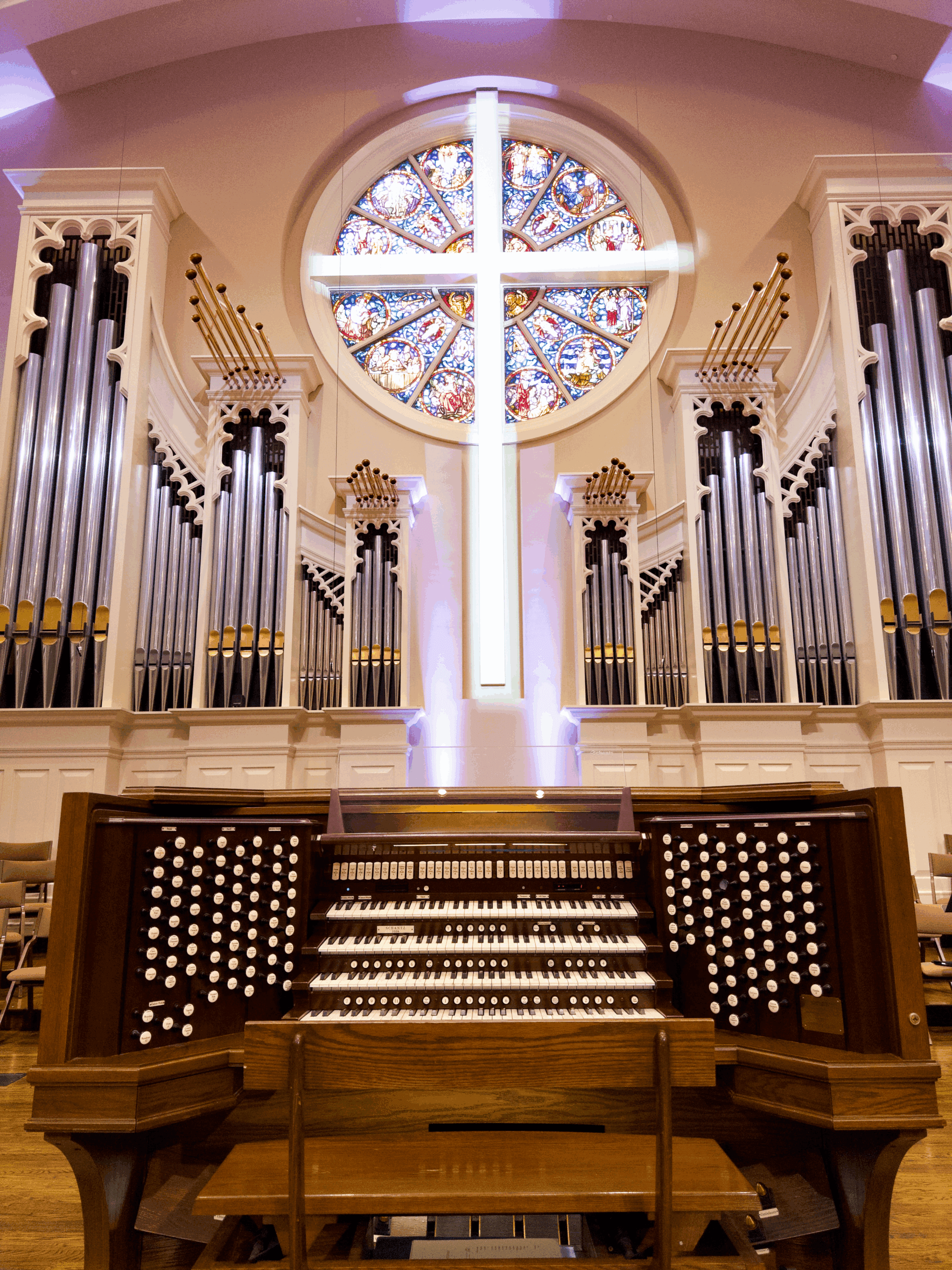 Schantz Organ at Custer Road UMC Plano Texas