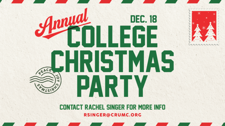 Custer Road UMC College Christmas Party 2025 Plano Texas