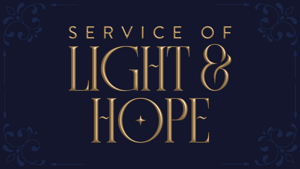 Service of Light & Hope at Custer Road UMC Plano Texas